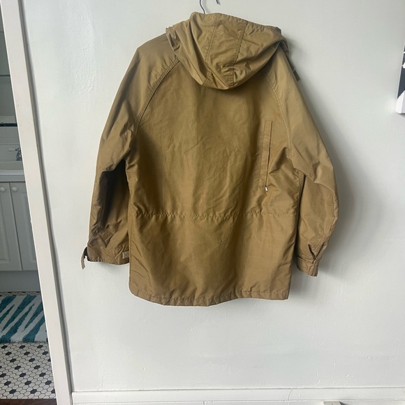 Vintage Woolrich Beige Men’s Parka 1980’s Woolrich Jacket 80’s Utility Jacket - Picture 9 of 11